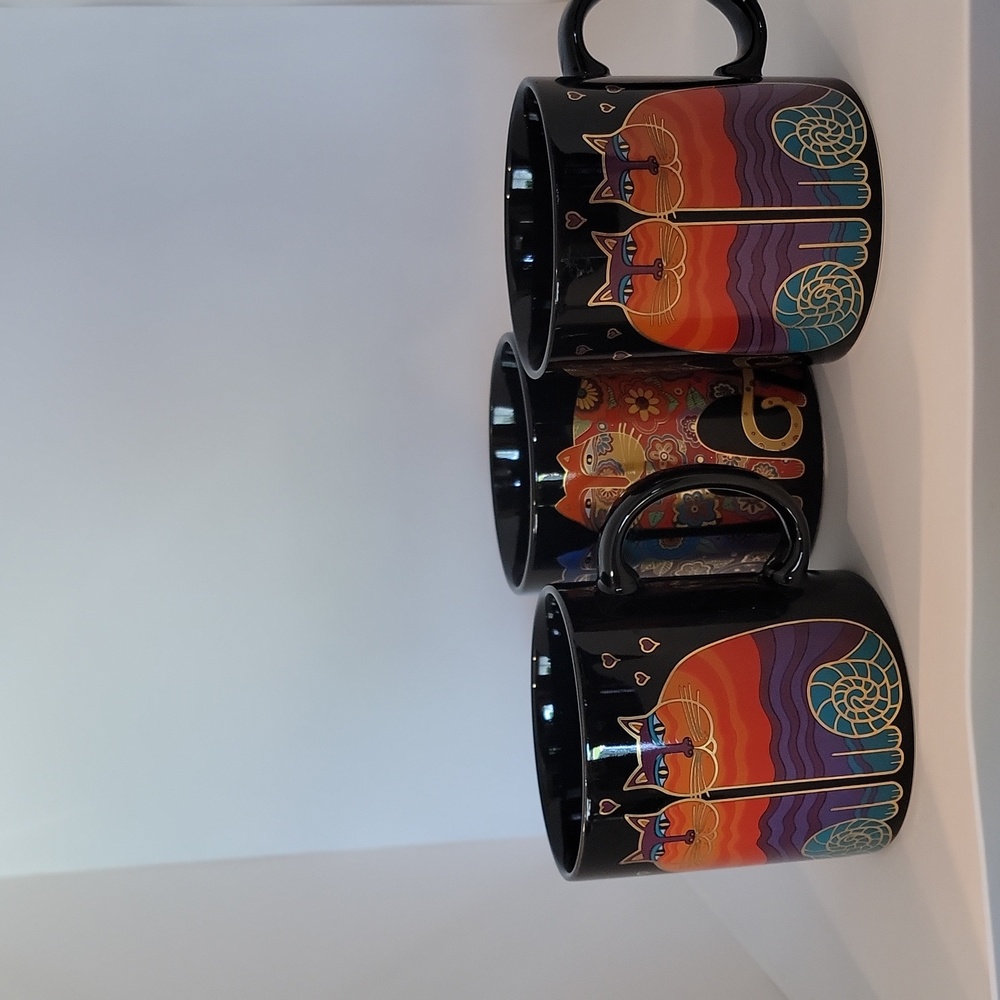 Laurel Burch coffee mugs